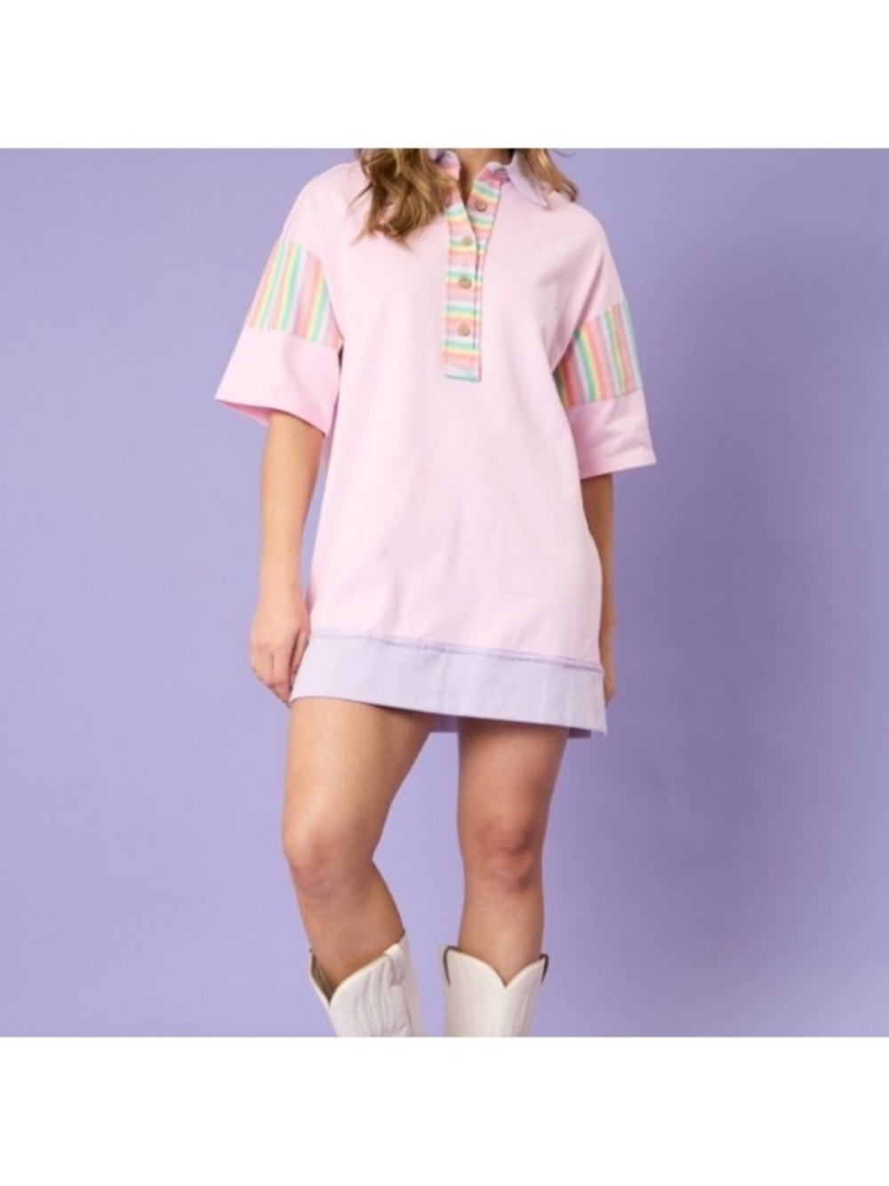 Fantastic Fawn Polo Dress
